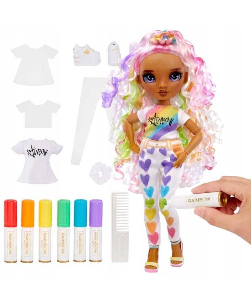RAINBOW  HIGH - Color & Create - Lalka DIY  594147