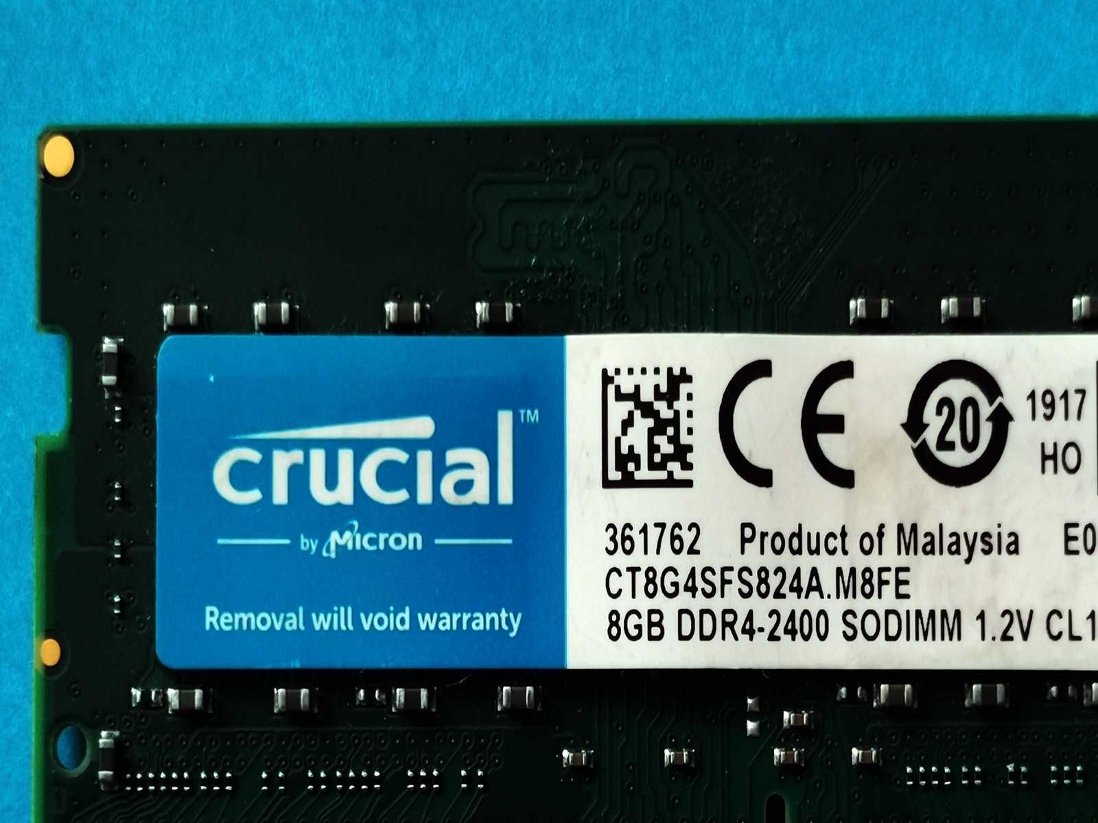 DDR4 8GB CruciaL 2400