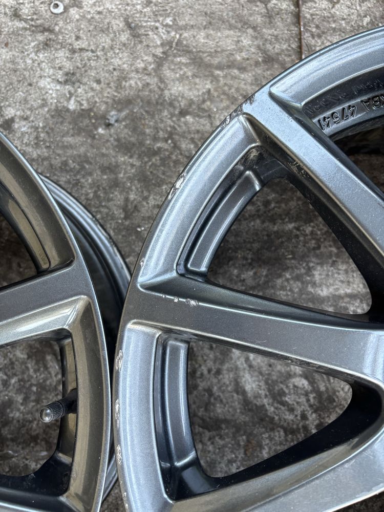 Диски R17 5/114,3 Et 47 Renault Megane Scenic Koleos Nissan Qashqai