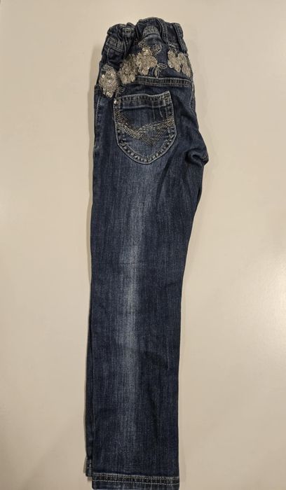 Jeansy dziewczęce NEXT r. 122 cm