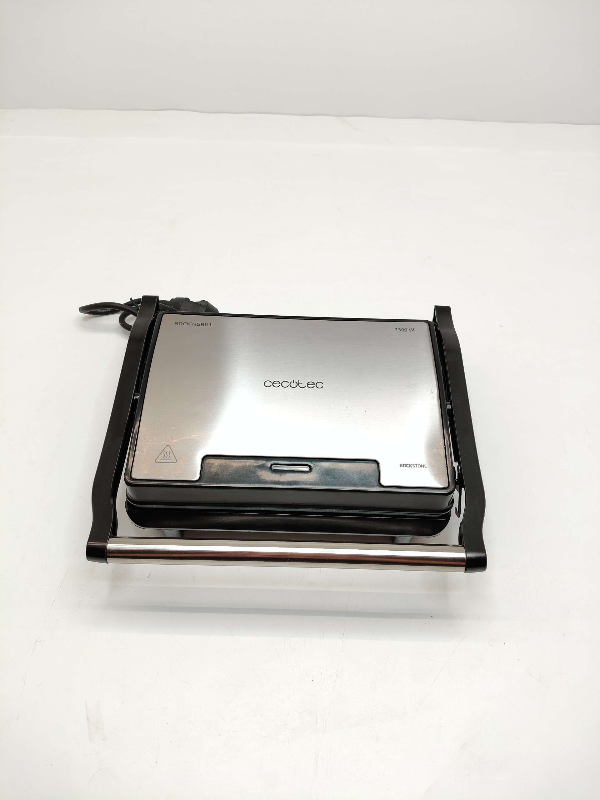 Cecotec Grill elektryczny 750 Full Open .Kamienna okładzina,  180° C