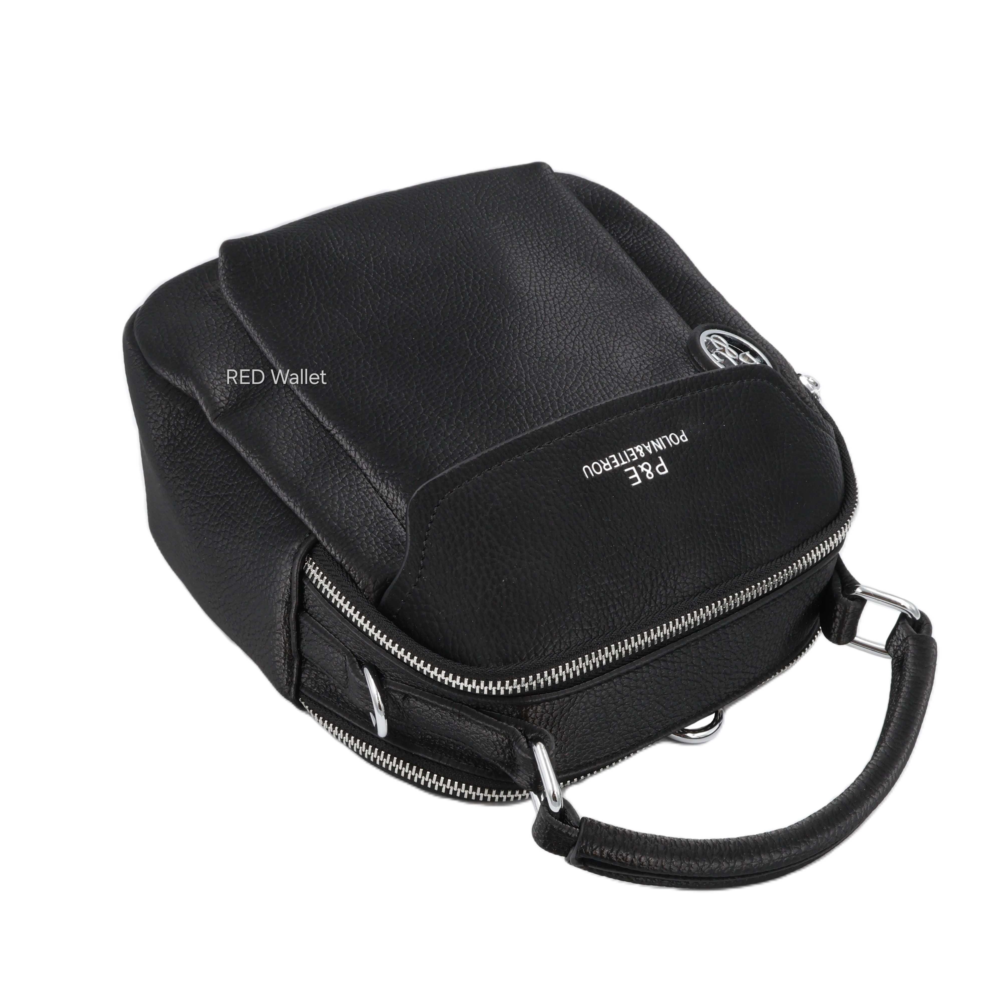 Рюкзак жіночий Polina & Eiterou P5293 Black Рюкзак женский Поліна