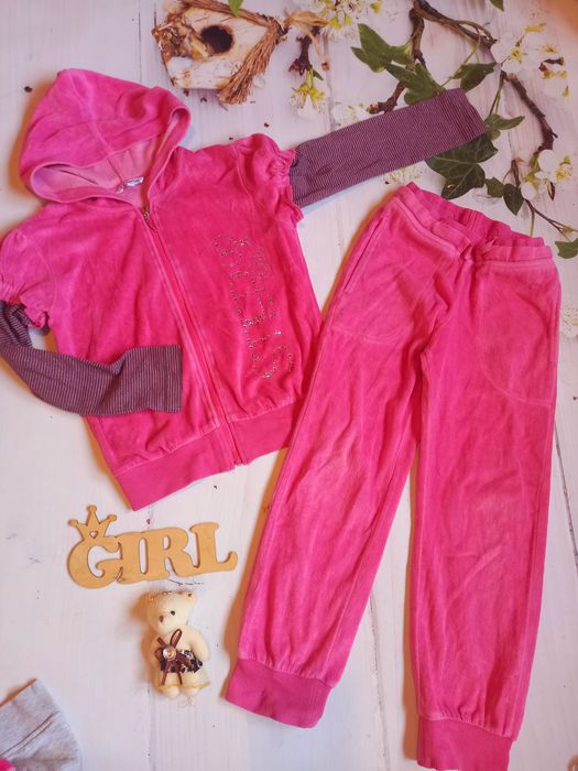 Брюки штани джогери спортивні на флісі шкільні в клітинку теплі 6 7 р