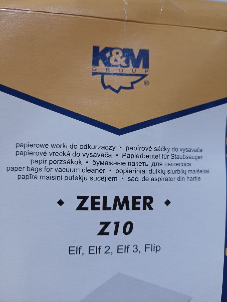 Worki do odkurzacza Zelmer Z10 8 sztuk