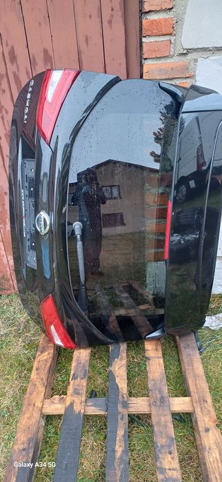 Zderzak tylny klapa bagażnika belka nissan qashqai j11