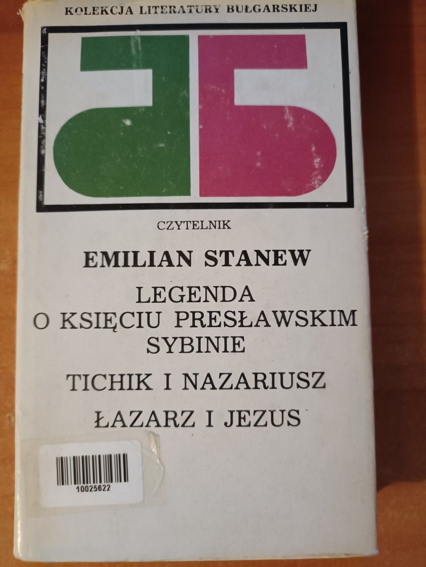 "O księciu presławskim Sybinie. Tychik i Nazariusz" E. Stanew
