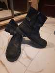 Czarne jesienne buty