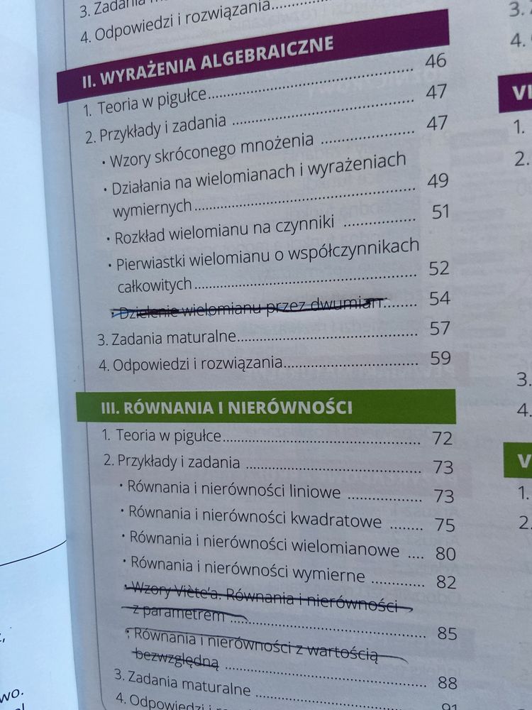 Matura Matematyka repetytorium poziom rozszerzony