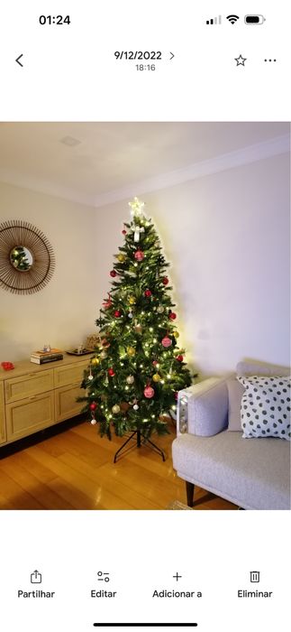 Arvore de Natal 210cm