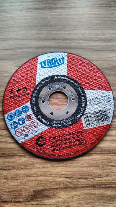 Tarcza do cięcia metali nieżelaznych Premium Tyrolit płaska 125x2 mm