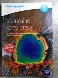 Oblicza geografii Maturalne karty pracy 1.