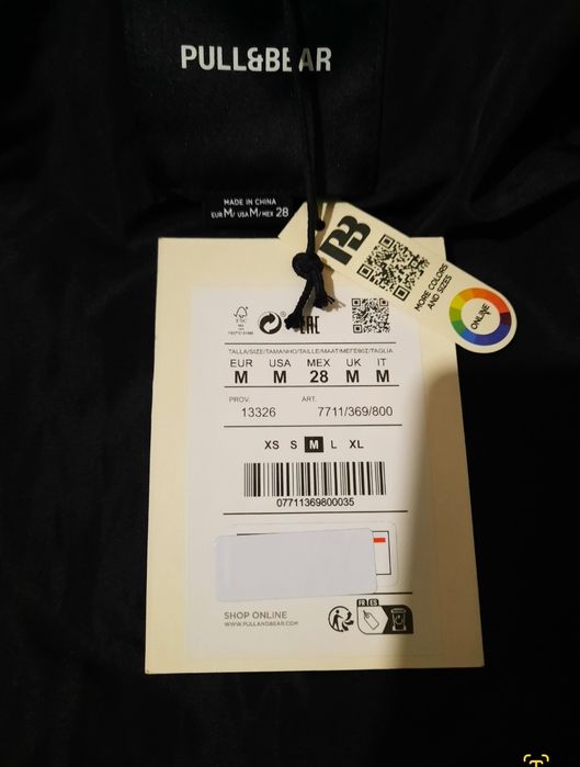 Пуфер, куртка, зима, Pull&Bear