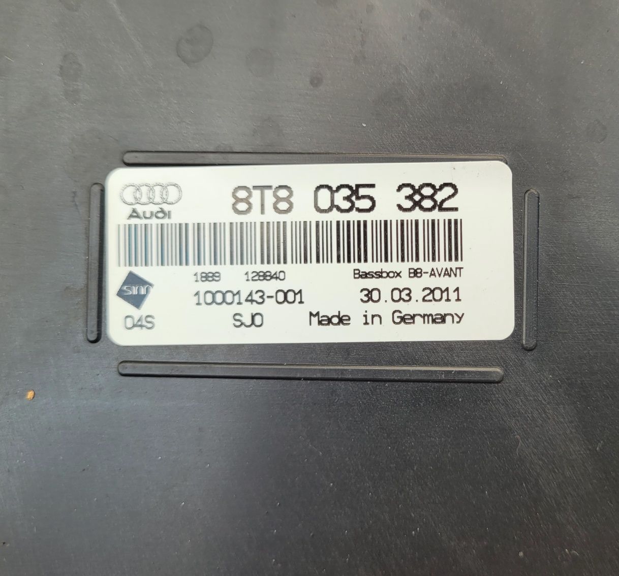 Subwoofer Audi A4