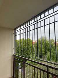 Stalowa krata balkonowa, krata na balkon 117x498cm Warszawa