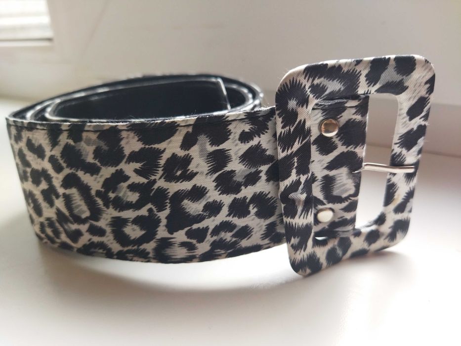 Ремень пояс с принтом, новый