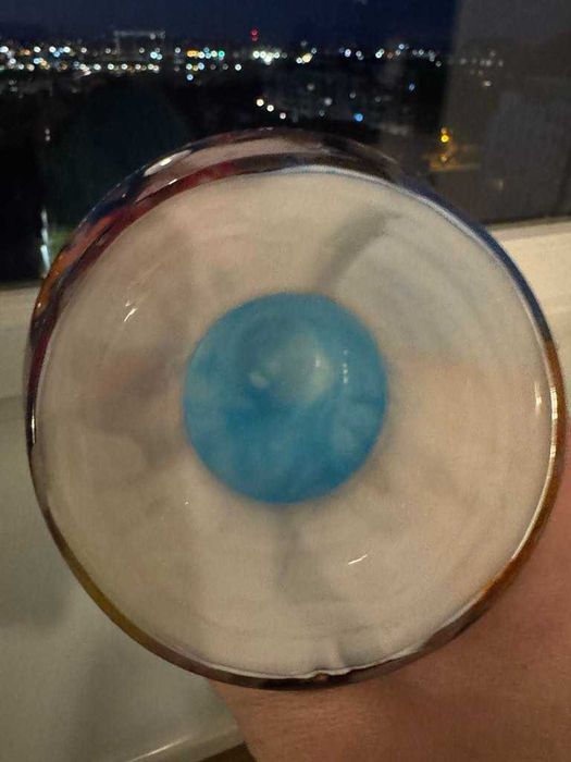 Ręcznie wykonany Wazon Szklany w Stylu Murano