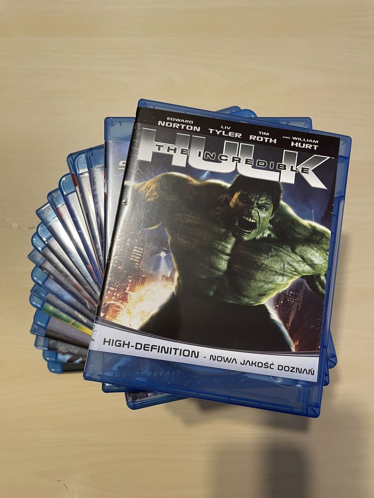Kolekcja Filmów Marvel 19 płyt Blu-ray