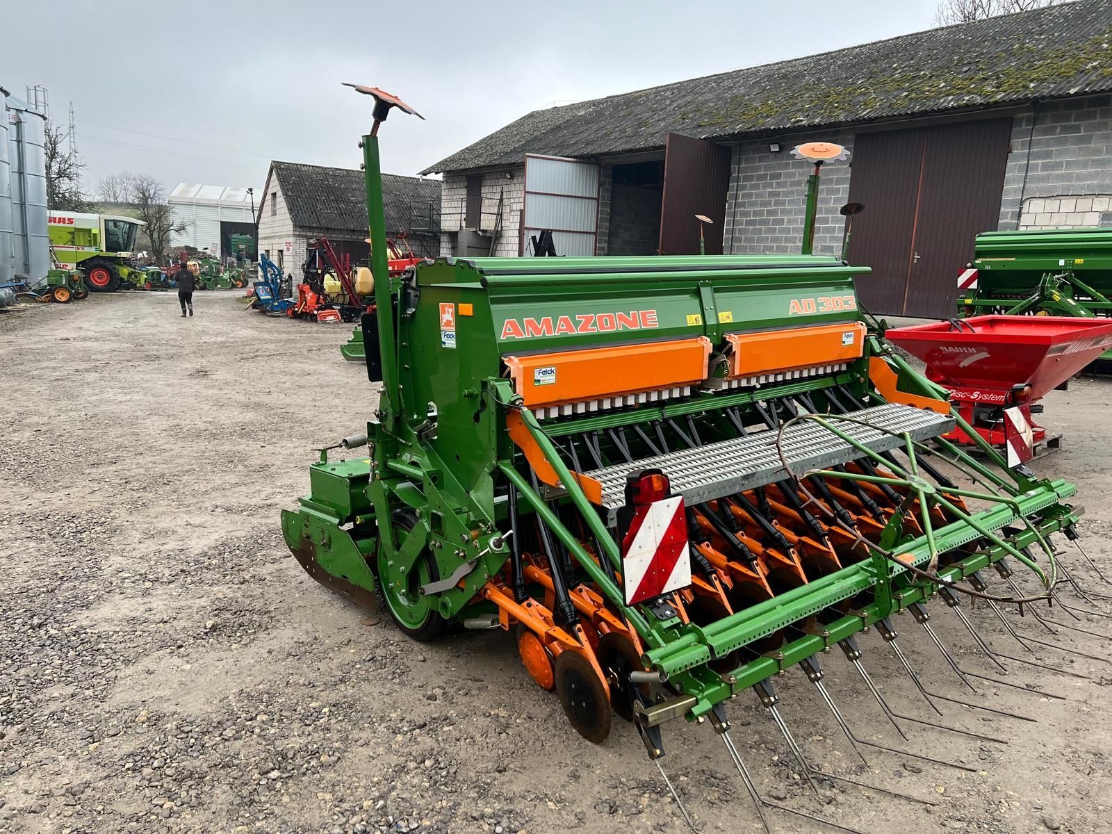 Agregat uprawowo-siewny 3m talerzowy Amazone KE 303 Amazone AD 303