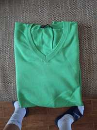 Sweter męski 4Xl kolor zielony