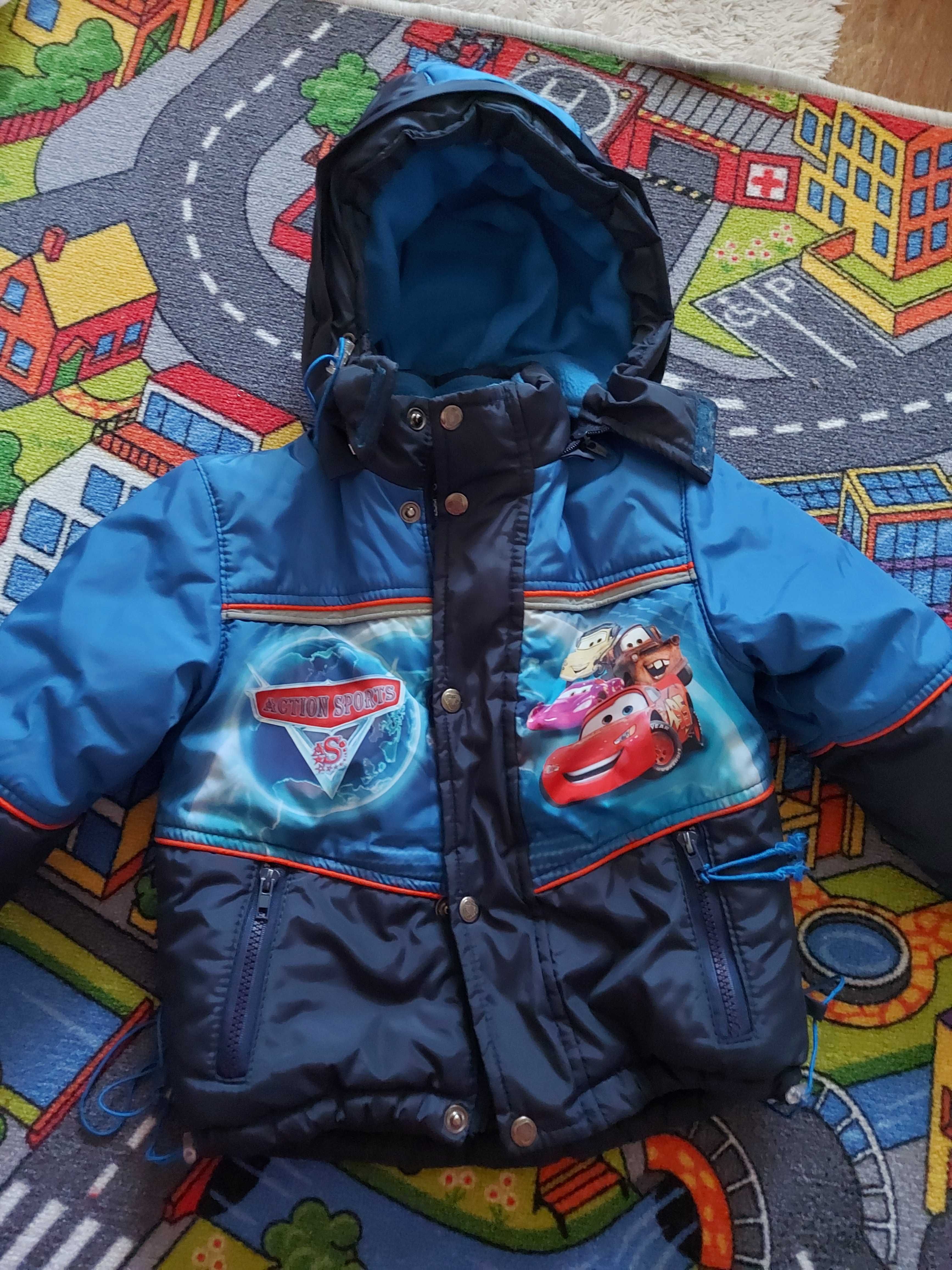 Зимовий комбінезон та куртка на хлопчика