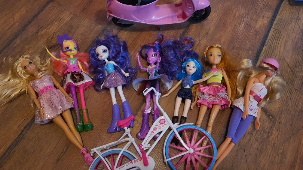 Lalki Barbie+My Little Pony zestaw