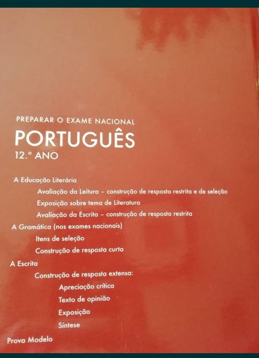 Manuais escolares para 12 ano