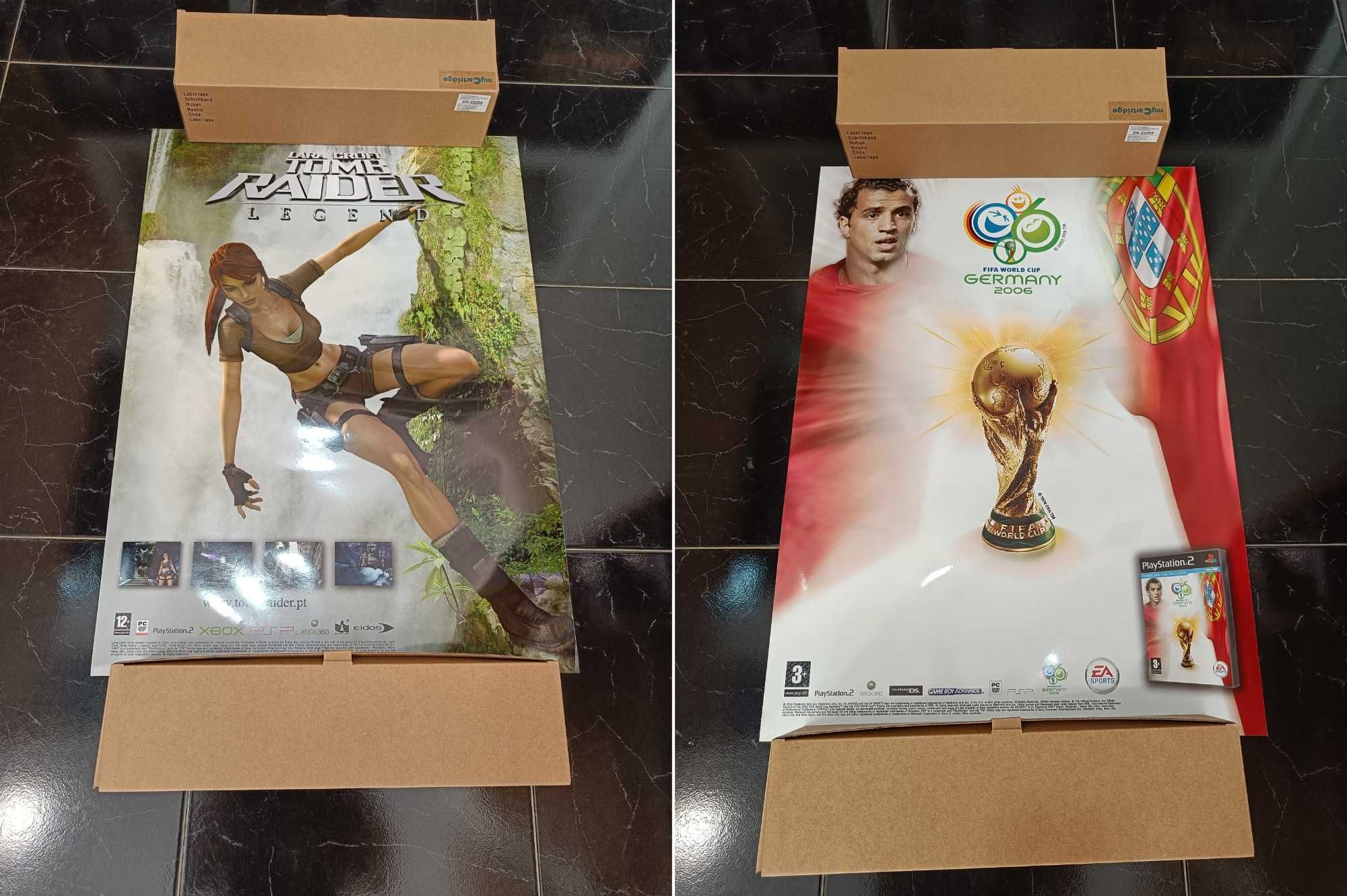 Posters Promocionais Jogos PS2 PS3 GBA Nintendo DS WII