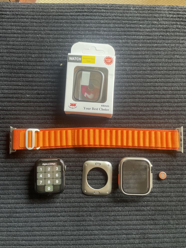 Apple Watch bracelete 44mm e case