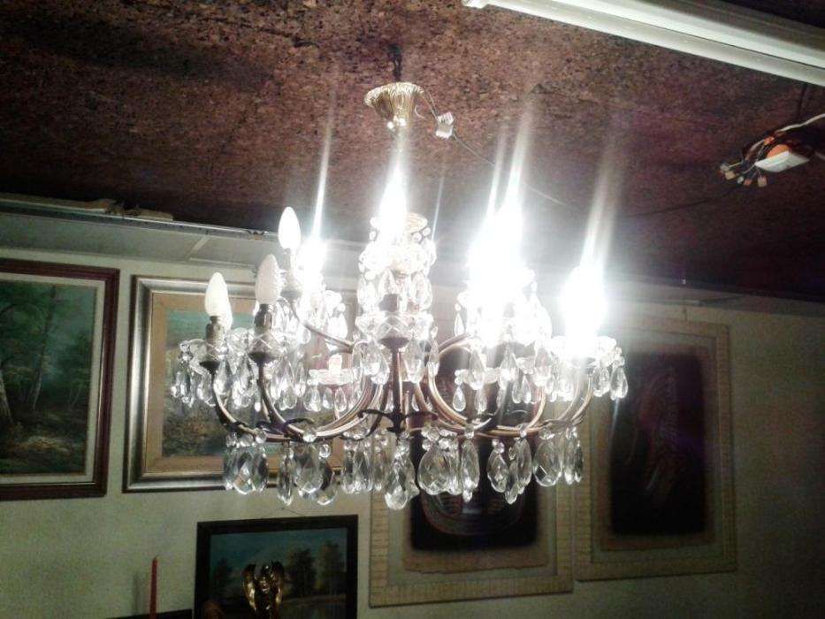 Lustre Grande Dimensão 18 Lumes