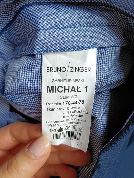 Garnitur Bruno Zinger 176/ 44/78