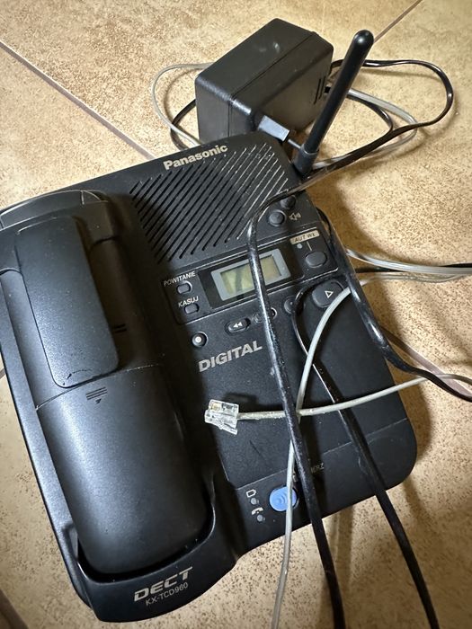 Telefon panasonic z nagrywarka