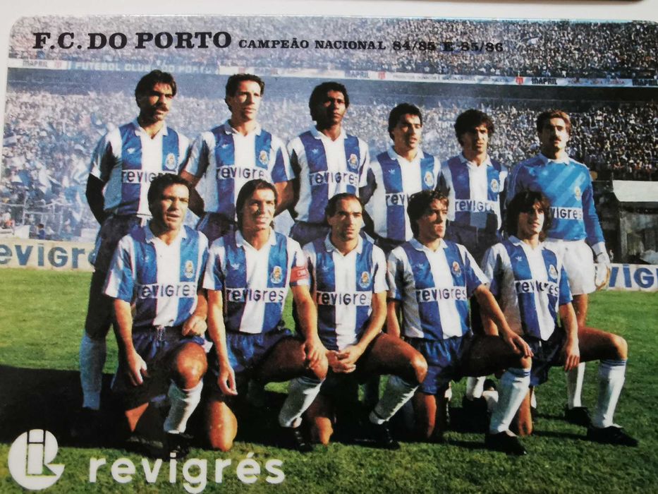 Lote de 7 calendários do FC Porto
