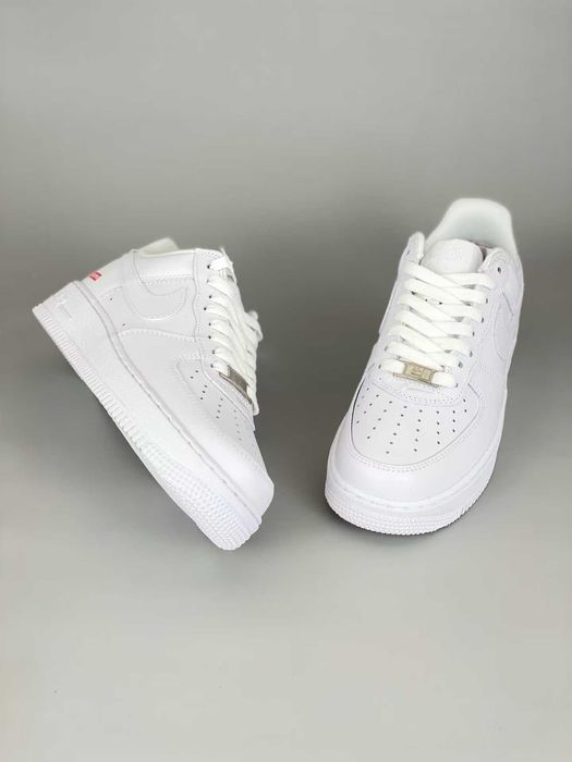 Buty Trampk Nike Air Force 1 Low Supreme White R.44