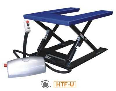 Podest elektryczny, podnośnik hydrauliczny udźwig 1000 kg HTF-U