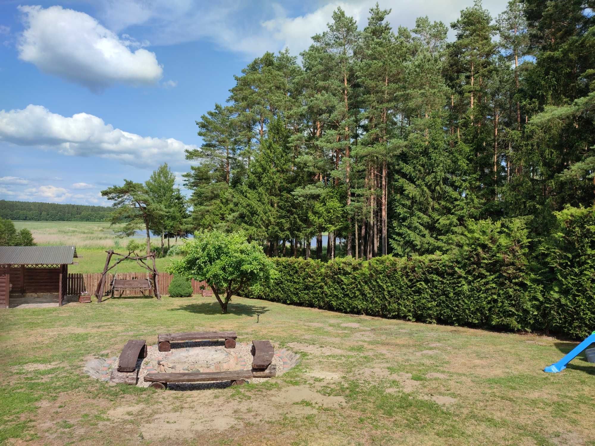 Domek  nad jeziorem  Mazury w Przerwankach przy lesie wolne od 23.08
