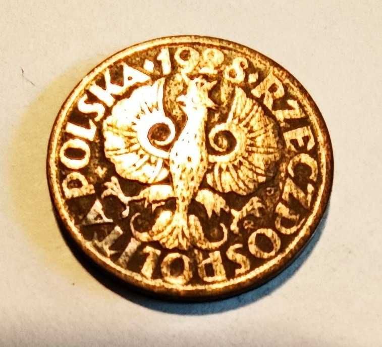 2 grosze 1928 brąz II RP