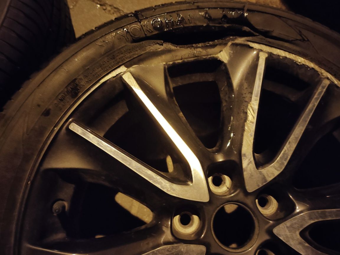 4 oryginalne koła 18 " do Mazda cx3 felga aluminiowa plus opony