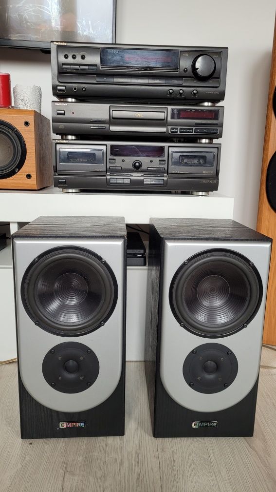 Wieża Technics (SA EX 120 lub SA EX 320)+ kolumny Empire.