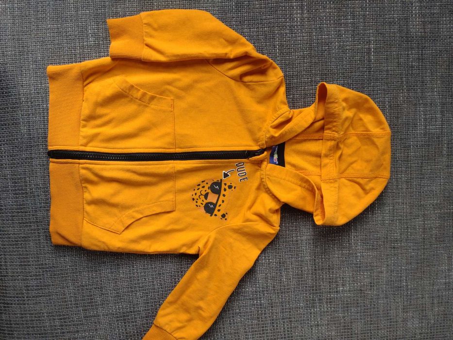Bluza z kapturem Lupilu dla niemowlaka rozmiar 86
