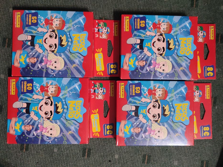 Lote 200 Cromos Luccas Neto