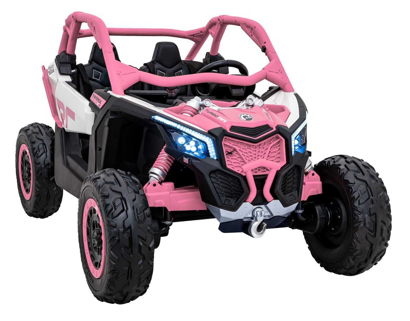 Pojazd Buggy Maverick 4x200W Turbo RR  2x Akumulator: 24V7Ah Różowy