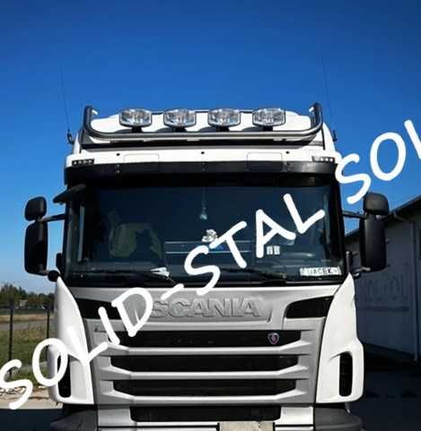 Orurowanie DACHOWE / Z RAMIENIEM Scania R Topline Highline POLEROWANE