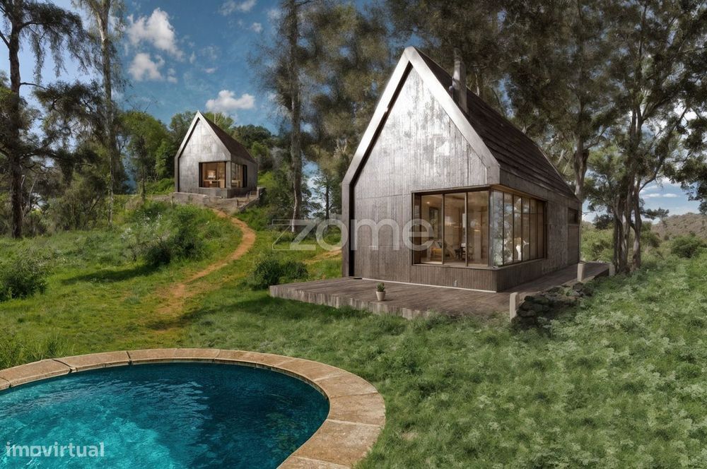 Terreno com casas para restauro, Novios, Amarante