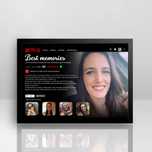 Quadros personalizados inspirado Netflix