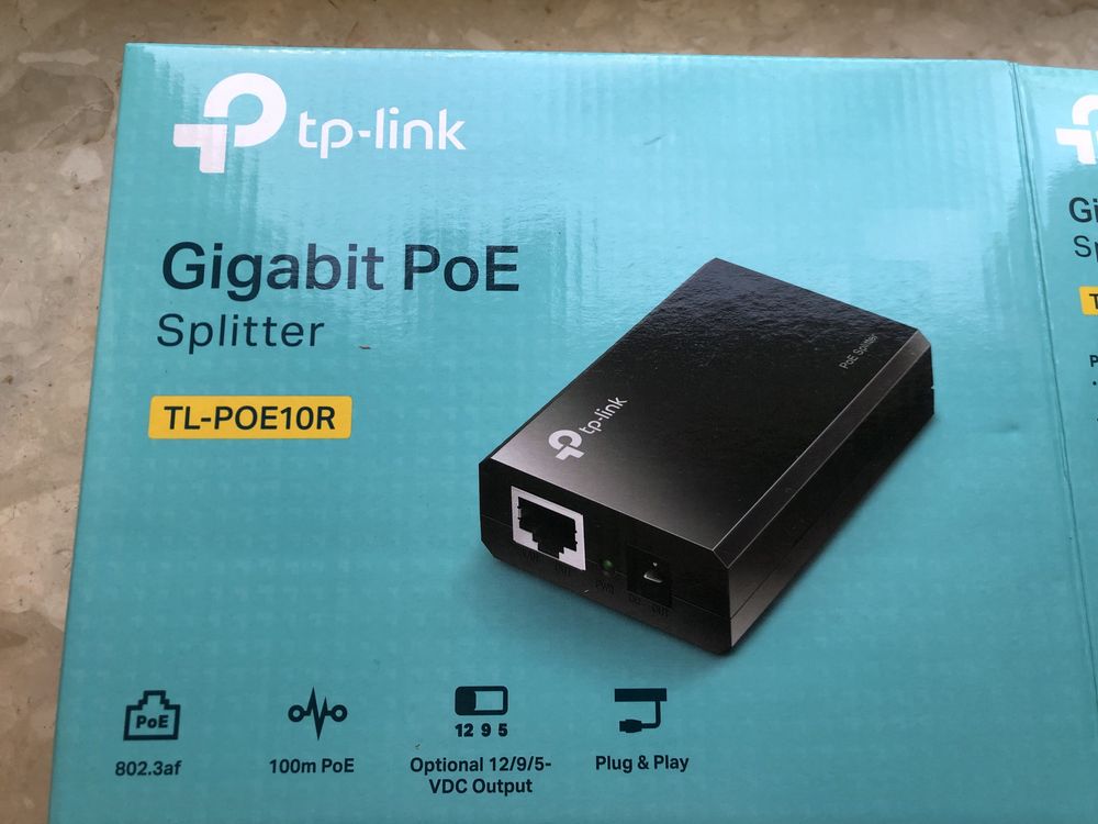 Splitter PoE TP-Link TL-POE10R