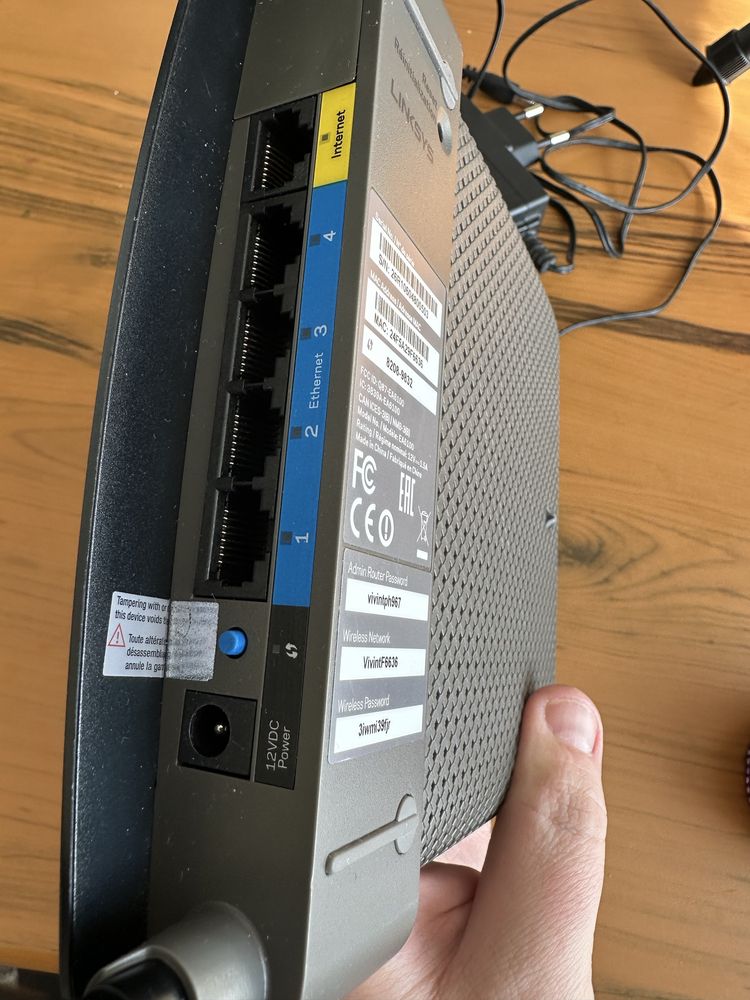 Роутер (маршрутизатор) linksys ea6100 двухдиапазонный