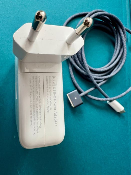Oryginalny Zasilacz Apple A2518  67W  + Przewód usb