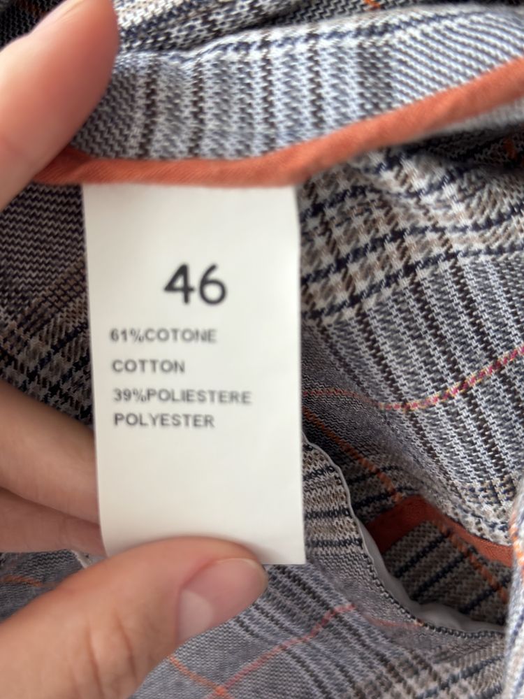 Італійський чоловічий костюм Bicolore