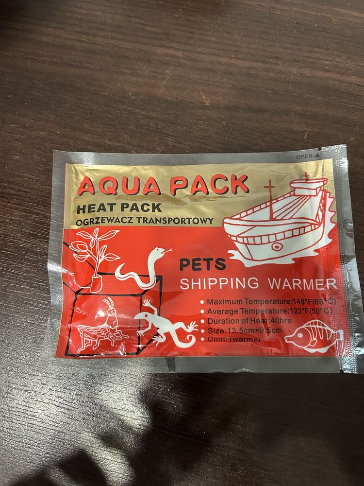 Heat pack/Aqua pack/ogrzewacz transportowy