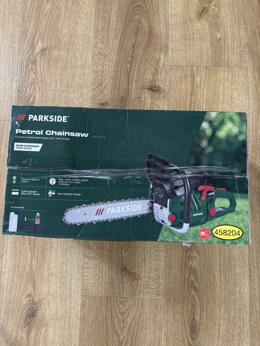 Nowa spalinowa piła Parkside